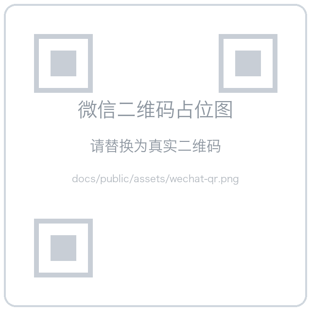 微信二维码，扫码添加